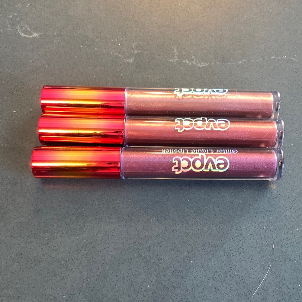 BNB-3/$15- long wearing iridescent lippies. Full-size